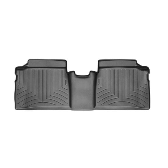 WeatherTech Custom Fit FloorLiners compatible with Toyota Prius, Prius Plug-In Hybrid - 2nd Row, Black