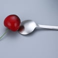 thumbnail image 4 of 10 Uds Demitasse cucharas de café expreso, cucharas de café con acabado satinado de acero inoxidable, minicucharillas, cucharas de azúcar, 4 of 5