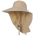 thumbnail image 2 of Men'S and Women'S Summer Quick Drying Outdoor Fishing Bucket Beach Visor Hat Neck Guard Big Head Girth Fisherman'S Hat Breathable Quick Drying Visor Sun Hat Sun Hat, 2 of 3