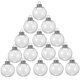 thumbnail image 1 of 15 Pcs Round Clear Christmas Ornaments Refillable DIY Balls Made Of Plastic For Holiday Tree Decoration, 1 of 5