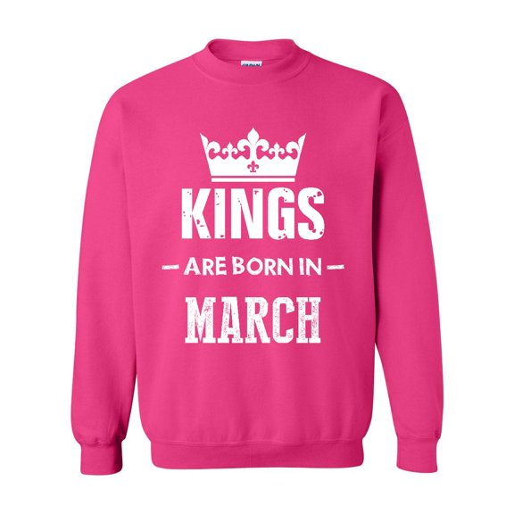 Artix - Women Sweatshirts and Hoodies - Birthday Gift Kings Are Born In March