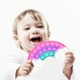 thumbnail image 1 of Rainbow Cloud Push Bubble Sensory Toys Portable Anti-stress Squeeze Toys Ndcxsfigh Nuevos Originales, 1 of 8