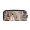 thumbnail image 2 of YFYANG Leather Portable Travel Small Makeup Bag, Multifunctional Storage Bag, Retro Fantasy Wedding Pattern Cosmetic Bag, 2 of 4