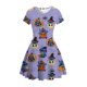 thumbnail image 1 of Halloween Disney Stitch bruja calabaza fantasma princesa vestido juego de rol chica fiesta Vesido vestido niña Festival carnaval disfraz Bi160 heqiyong CONDUJO, 1 of 2