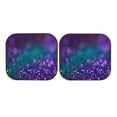 thumbnail image 7 of Gaeub Purple and Green Glitter Foldable Auto Sun Blocker Visor, Sunshade for Car Front Window, Keeps Your Vehicle Cool - Large, 7 of 7