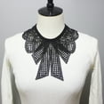thumbnail image 4 of Yokua Embroidery Lace Bowknot Detachable Fake Collar for Wedding Engagement Apparel, 4 of 20