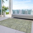 thumbnail image 6 of Addison Rugs Chantille Indoor/Outdoor Traditional Damask Sage Washable Rectangle Rug, 3' x 5', 6 of 6