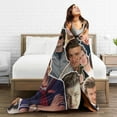 thumbnail image 5 of Ultra Soft Throw Plush, Joe Keery Bedding Fleece Blanket for Sofa Bed Travel 60"x50", 5 of 7