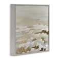 thumbnail image 3 of Stupell Industries Gilded Surf Abstract Waves Gray Framed Giclee Art design by June Erica Vess, 12 x 12, 3 of 8
