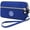 Royal Blue, variant on Women's Nylon Smartphone Wristlets Bag Three Zipper Long Clutch Wallets Purses for Cellphone/Card/Cash/Coin/Bills