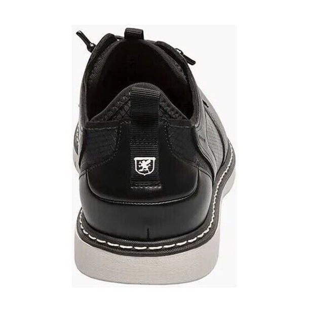 Stacy Adams Sync Plain Toe Elastic Lace Up Sneaker Shoes 