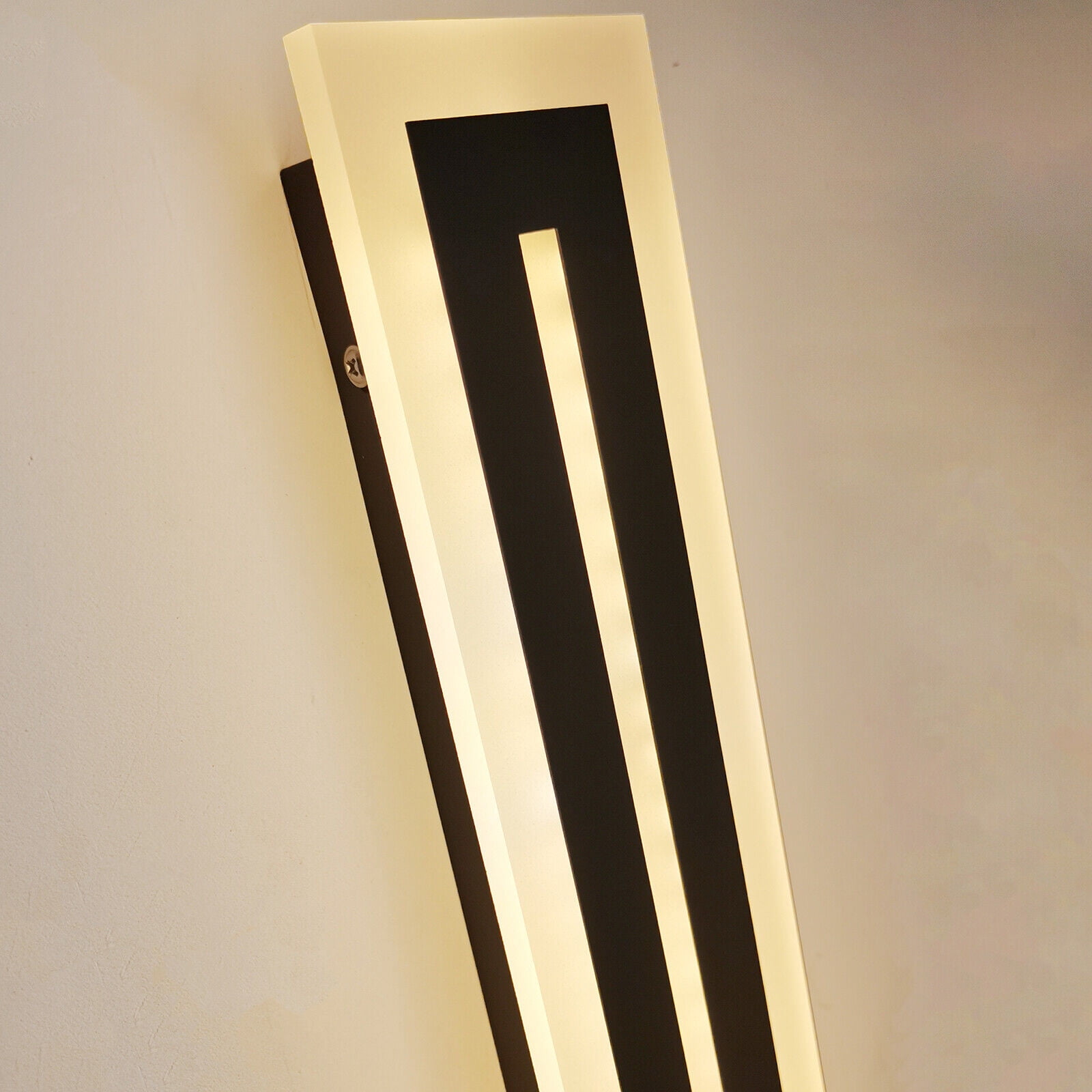 Miumaeov LED Wall Light Sconce Waterproof Outdoor Modern Lamp Exterior Wall Lights Long Strip For Porch Garden Patio