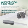 thumbnail image 7 of 3-Pack Pumice Stone Toilet Cleaner Tool - Removes Stains and Hard Water Rings from Toilets, Pools, Bathrooms, and Sinks - Grey, 7 of 7