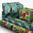 thumbnail image 3 of Paquet de 3 rouleaux de papier cadeau varié, Comment le Grinch a volé Noël ! de Dr Seuss, avec lignes de découpage, 3 of 8