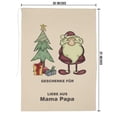 thumbnail image 6 of Printtoo Pack Of 2 Pcs Xmas Presents Storage Bags Large Santa Gift Sack With Drawstring Christmas Party Favor 27x20 Inch, 6 of 9