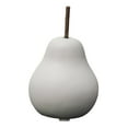 thumbnail image 5 of Ceramic Pear Figurine Decorative Fruit Sculpture for Home Table Porch Decoration , White 6.5cmx11cm, 5 of 9