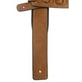 thumbnail image 6 of Walker & Williams G-917 Saddle Tan Natural Finish Padded Guitar Strap, 6 of 7