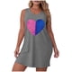 thumbnail image 1 of Camisa de Manga Corta Vestido para las Mujeres Suspender Suelto Cómodo Vestido de Noche sin Mangas, Manga Larga Vestido de Línea para las Mujeres, 1 of 6