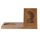 thumbnail image 3 of Soporte triangular para libros, soporte para libros, decoración de madera, decoración de mesa, soporte para libros, valet para libros para rincón de, 3 of 9