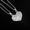 thumbnail image 1 of IDEANATEGRATE 1Pair Mother Daughter Matching Necklaces Alloy Pendant Beautiful Jewelry for Womens, 1 of 8