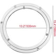 thumbnail image 2 of Plato Giratorio Lazy Susan De Aleación De Aluminio, Plato Giratorio Lazy Susan De Alta Resistencia, Rodamiento Giratorio Lazy Susan, Mesa De Comedor Redonda, Bandeja Giratoria Lisa, 16, 2 of 5