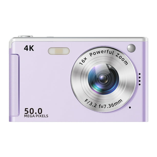 Pisexur Electrónica para Hombres CCD 1080P HD Cámara Digital Macro Pantalla de 2.8'' Enfoque Automático 16X Grabación Selfie Filtro de Belleza Cámara para Estudiantes Regalo de Navidad Electrónica pa
