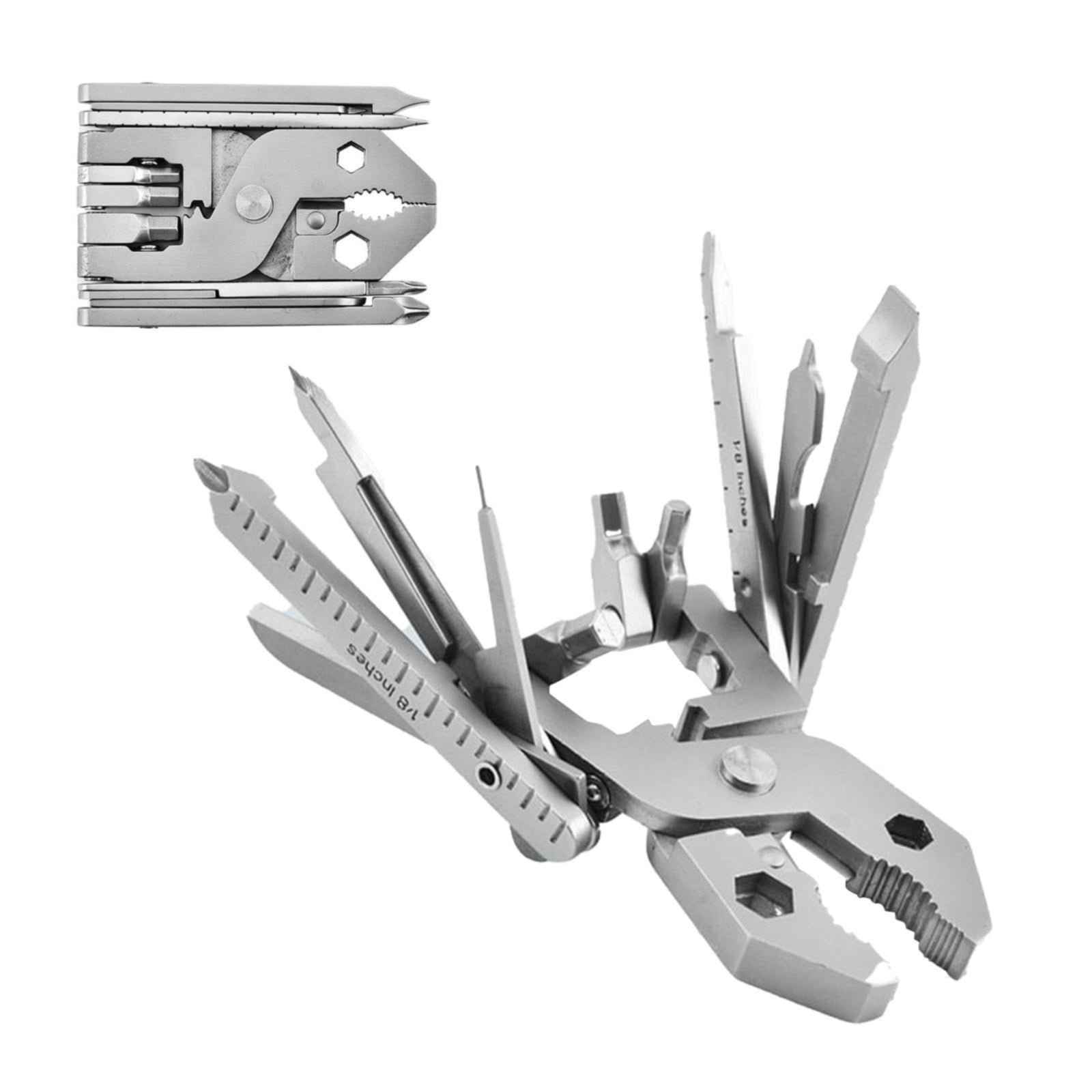 for Compressor Pocket Multitool Multitool Pliers Tool Pliers Screwdriver Card Needle Wire Stripper Multi Tool Portable Folding Multitool Plier Ideal Gifts For Dad