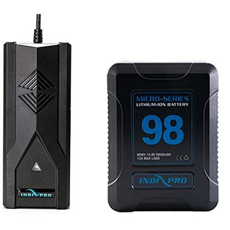 

IndiPRO Tools Micro-Series 98Wh Gold-Mount Battery w D-Tap Pro Supercharger Kit