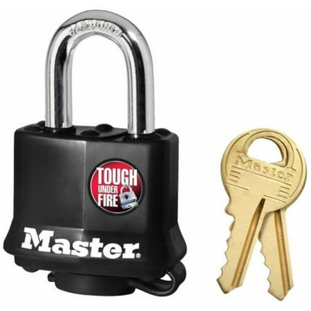 Master Lock 311D  Black Outdoor Padlock