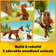 thumbnail image 2 of Juguete LEGO Creator 3 en 1 LEGO Animales del bosque Zorro rojo Búho Ardilla, 2 of 6