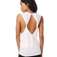 thumbnail image 3 of Aeropostale Womens Icon Open Back Tank Top, White, Juniors, Medium, 3 of 3