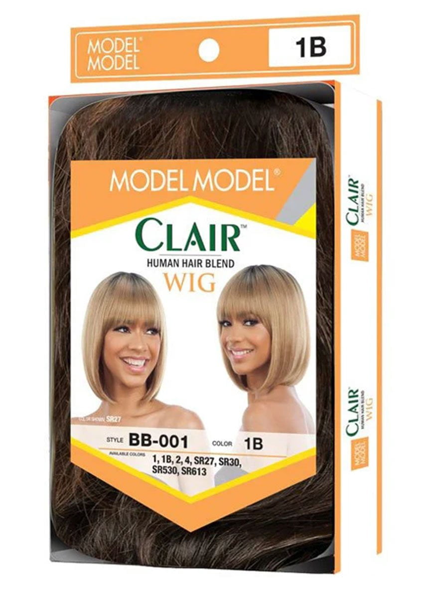 Clair Human Hair Blend Wig BB-001 By Model Model MBB01 Wigs