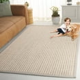 thumbnail image 3 of SAFAVIEH Palm Beach Trafford Solid Area Rug, Ivory, 5' x 8', 3 of 8