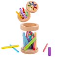 thumbnail image 2 of Actividades aprendizaje preescolar Forma sensoriales a juego clasificación color Montessori para pequeños 1-3, 2 of 9