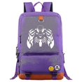 thumbnail image 1 of Mochila De Gran Capacidad Con Estampado De Venom Mochila Para Adolescentes (1-107)Azul Marino, 1 of 5