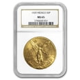 thumbnail image 1 of 1929 Mexico Gold 50 Pesos MS-65 NGC, 1 of 3