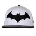 thumbnail image 2 of Batman Minimalist Symbol w/Pebbled Brim New Era 59Fifty Fitted Hat-7 3/8 Fitted, 2 of 4