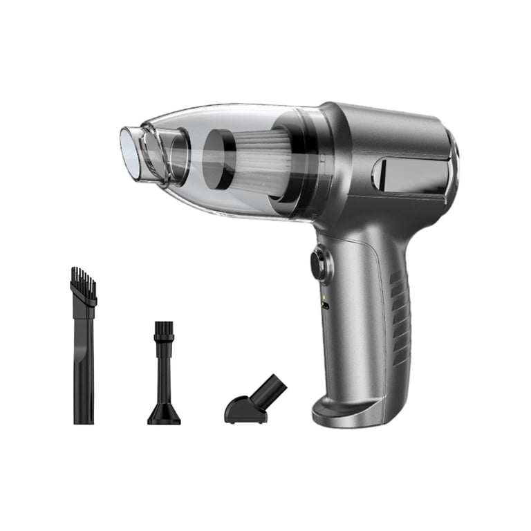Nsxcdh Handheld Car Vacuum Cleaner Silver White 6.54x6.22x2.44 in