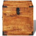thumbnail image 5 of vidaXL Storage Chest Cubic Rough Mango Wood, 5 of 5
