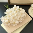thumbnail image 2 of Clearance Under $5 Boovnll Fake Flowers - Fake Hydrangea Bouquet UV Resistant Lifelike Silk Flowers, No Fade, Fake Flowers for Wedding, Party, DIY Tables Centerpiece Decor, Artificial Flowers, 2 of 7