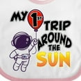 thumbnail image 4 of Inktastic My 1st Trip Around the Sun Boys or Girls Baby Bib, 4 of 4