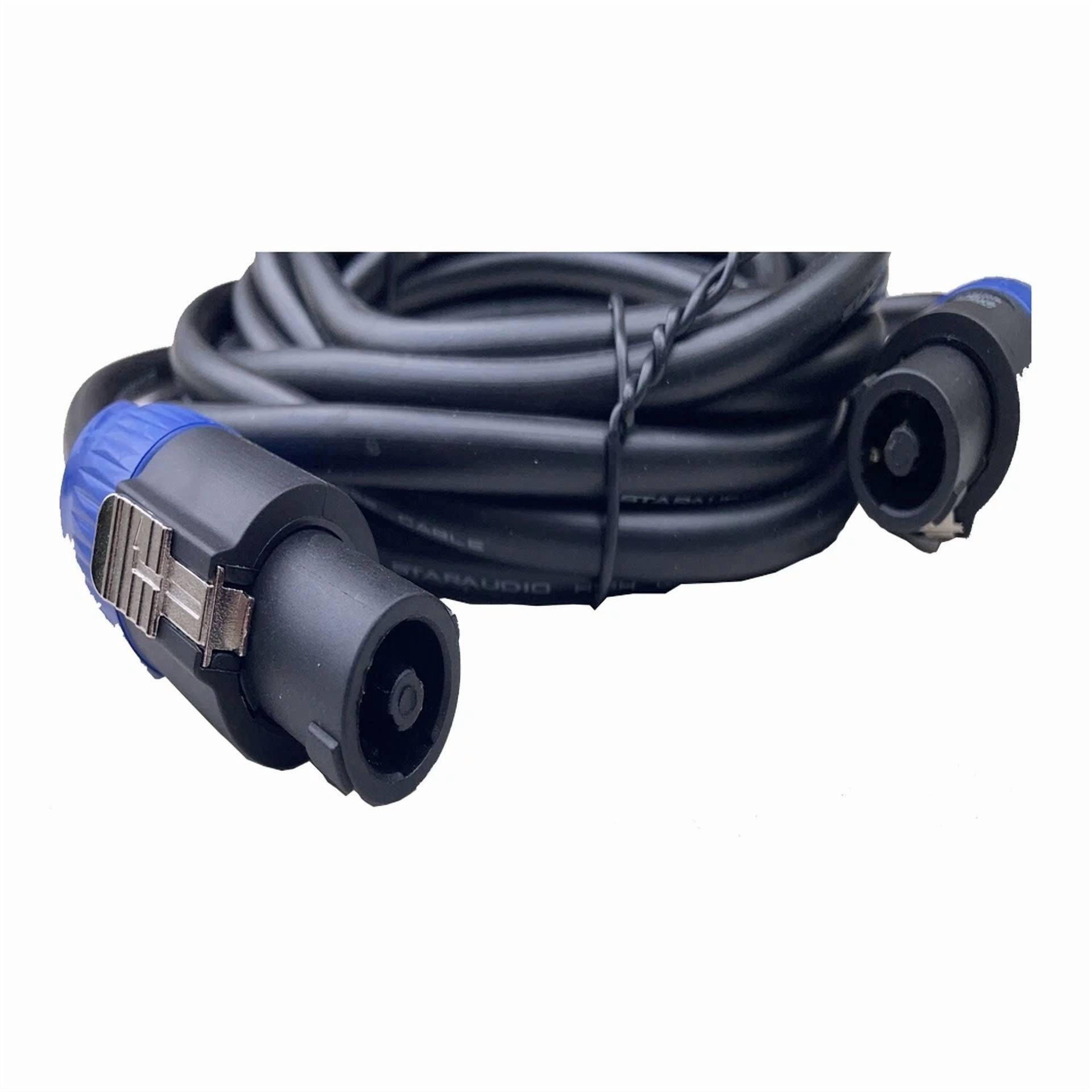15 Ft Speakon To Speakon Cable 12 Gauge Awg Wire Dj/ Pro Audio Pa Speaker Cable