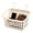 Beige, variant on Poolside Storage - Heavy Duty Weather Resistant Shelf - Poolside Organizer Toy Storage Basket - for Summer Outdoor Deck Backyard Spa Hot Tub Drink Cup Snack Food