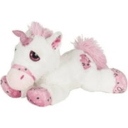 11" Floppy White Unicorn