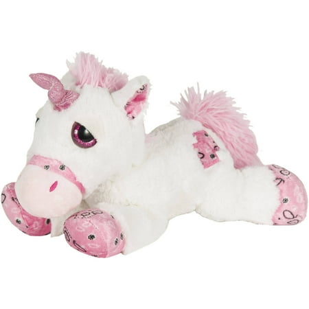 11" Floppy White Unicorn