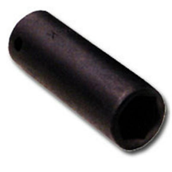 K Tool International KTI37218 3/8 Inch Drive Deep 6 Point Impact Socket 18mm