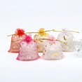 thumbnail image 3 of Bolsas de Organza con cordón y diseño de estrellas y Luna, 50 unidades, para dulces, joyería, fiesta, boda, regalo, 3 of 4