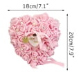 thumbnail image 3 of Gift For Wedding Ring Wedding Pearl Heart Box With Ribbon Home Decor, 3 of 4