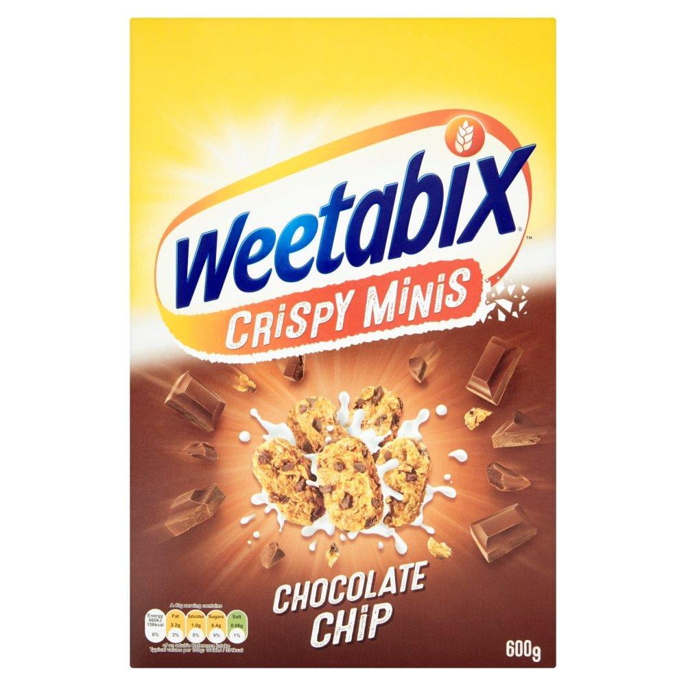 Weetabix Crispy Minis Chocolate Chip 600g Sold & Shipped