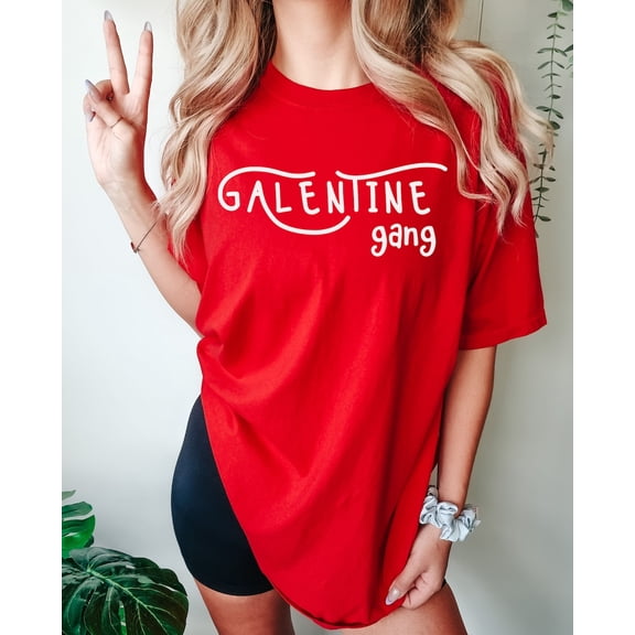 Galentines Gang Gifts, Galentine'S Day Shirt, Valentines Day Shirt Valentine Best Friend Valentines Day Gifts, Her TSHIRT All Size S-5XL